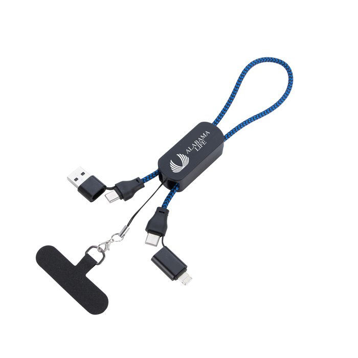 Wrist Strap Power Delivery Recycled Charging Cable 65W