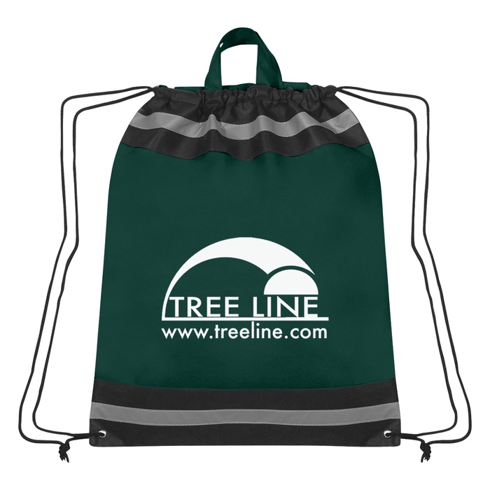 Large Non-Woven Designer Drawstring Backpacks with Logo