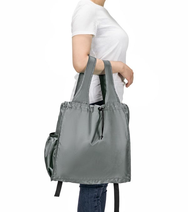 Bagito BagPack - Hybrid Shopping Bag and Backpack - Full Color