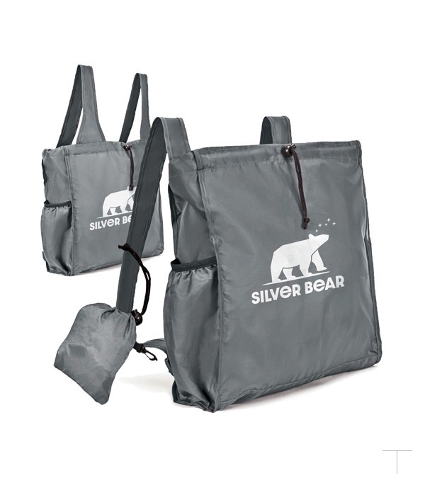 Bagito BagPack - Hybrid Shopping Bag and Backpack - Full Color