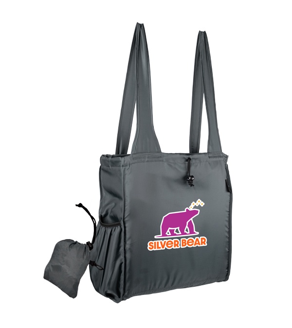 Bagito BagPack - Hybrid Shopping Bag and Backpack - Full Color