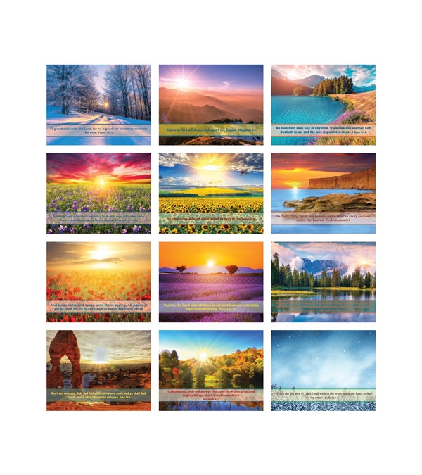 God's Glory Wall Calendar