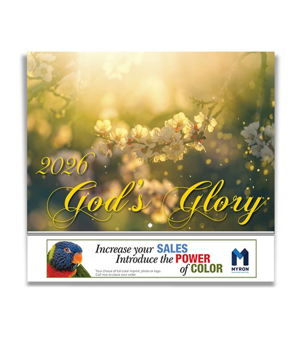 God's Glory Wall Calendar 2026