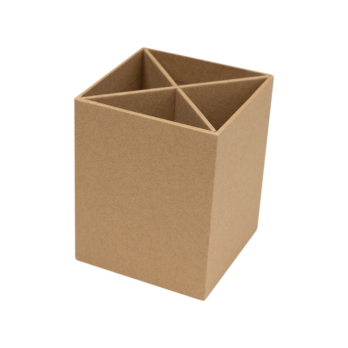 4 Compartment Pen & Pencil Cup