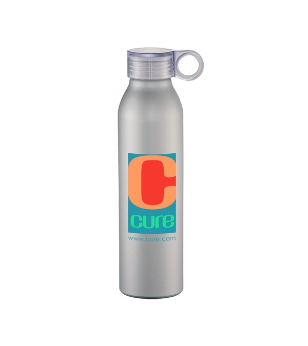 Grom 22 oz. Aluminum Sports Bottle - Full Color Imprint