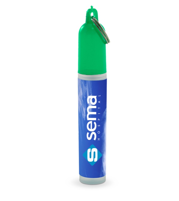 Mini Antibacterial Hand Sanitizer Pocket Spray With Key Chain