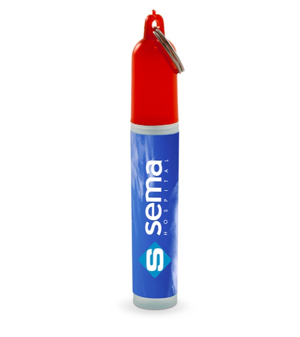 Mini Antibacterial Hand Sanitizer Pocket Spray With Key Chain
