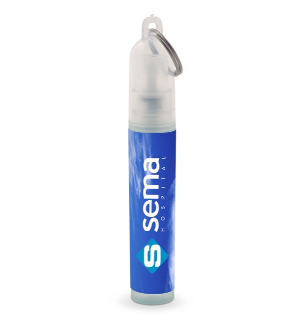 Mini Antibacterial Hand Sanitizer Pocket Spray With Key Chain