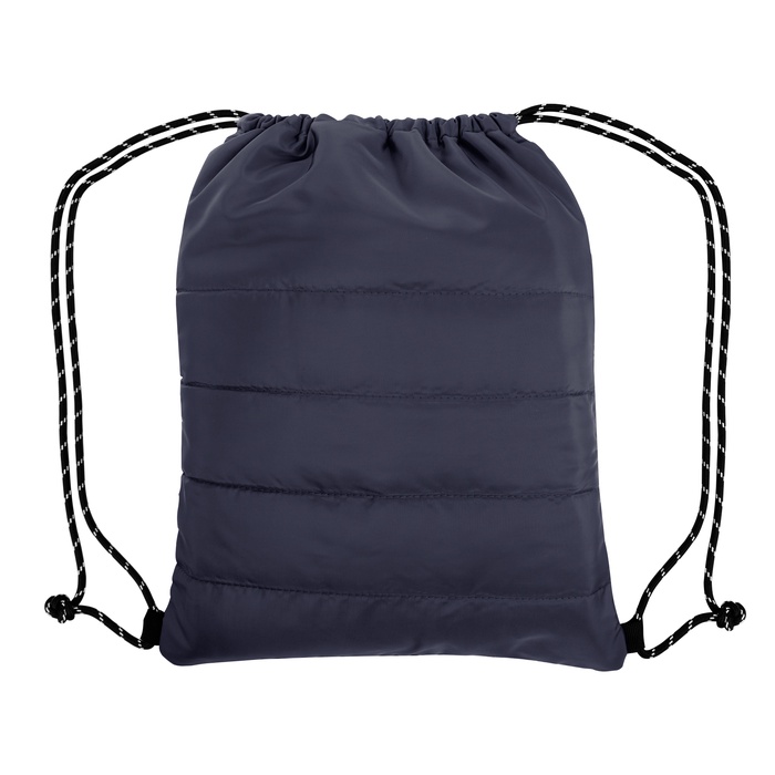 Puffy Quilted Drawstring Bag