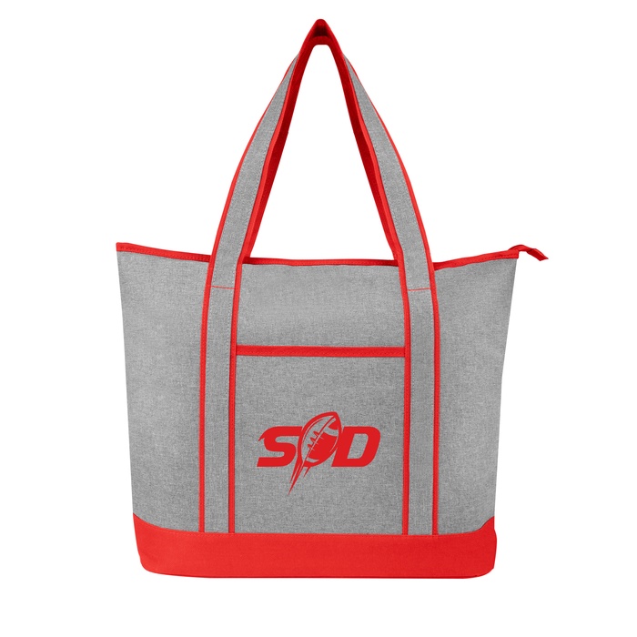 Harborside Heathered Cooler Tote Bag