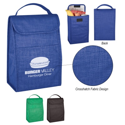 Crosshatch Custom Lunch Bags