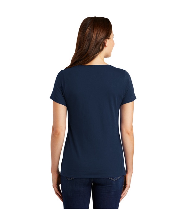 Nike Ladies Dri-FIT Cotton/Poly Scoop Neck Tee