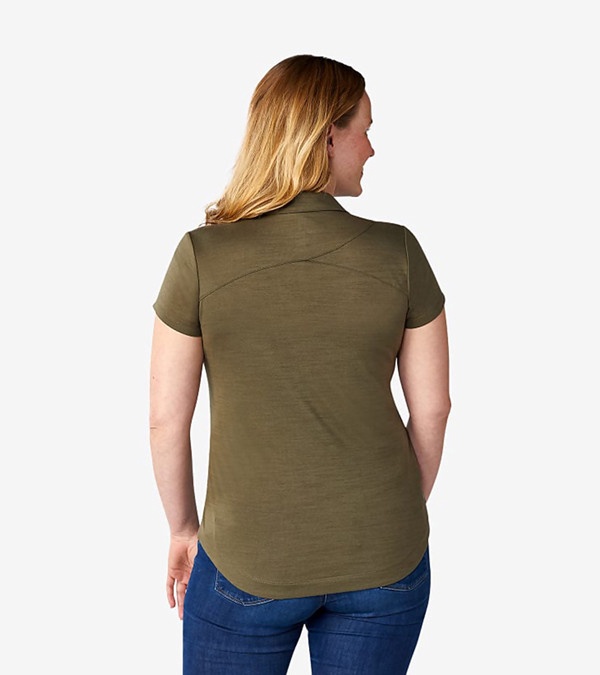Women's Amos Eco S Polo - Embroidered