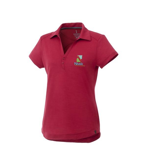 Women's Amos Eco S Polo - Embroidered