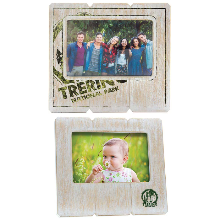 6 x 4 Distressed Wood Frame