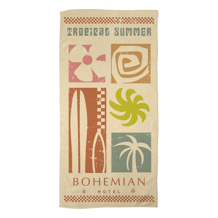 30" x 60" Velour Beach Towel