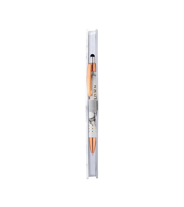 Cambria Ultra-Gloss Marble Notebook with Pen
