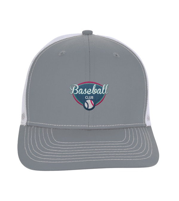 Snapback Meshback Trucker Cap - Embroidery
