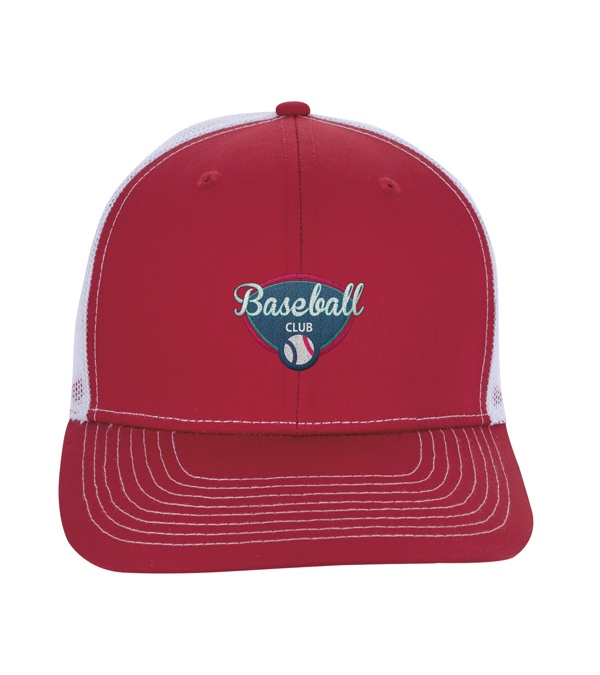 Snapback Meshback Trucker Cap - Embroidery