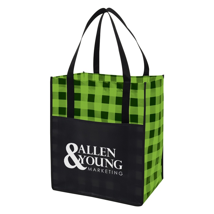 Northwoods Laminated Non-Woven Tote Bag