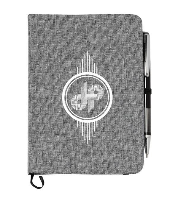 5 x 7 Heathered Bound Notebook