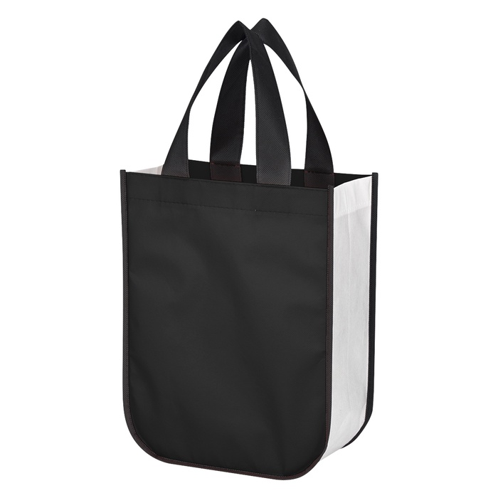 Non-Woven Shopper Tote Bag With 100% RPET Material