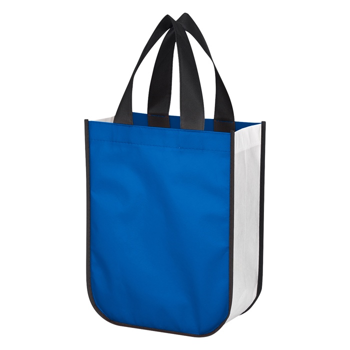 Non-Woven Shopper Tote Bag With 100% RPET Material