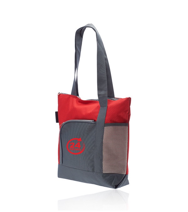 The Go Getter Two Tone Tote bags