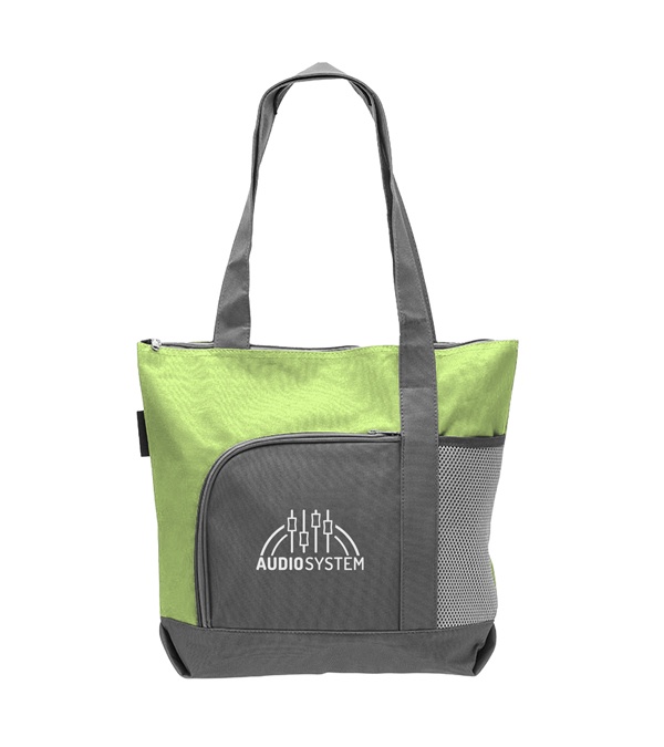 The Go Getter Two-Tone Tote Bags