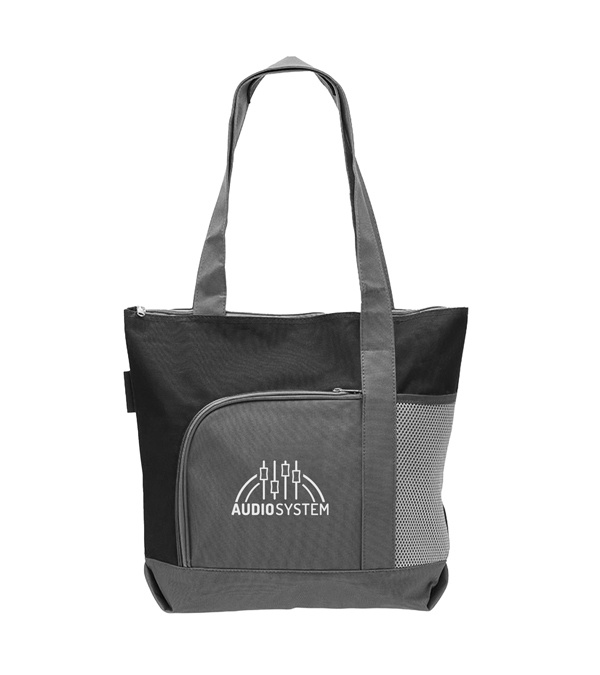 The Go Getter Two-Tone Tote Bags