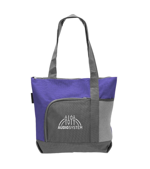 The Go Getter Two-Tone Tote Bags