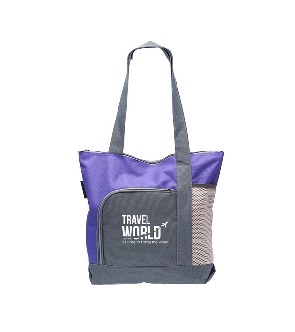 The Go Getter Two Tone Tote bags