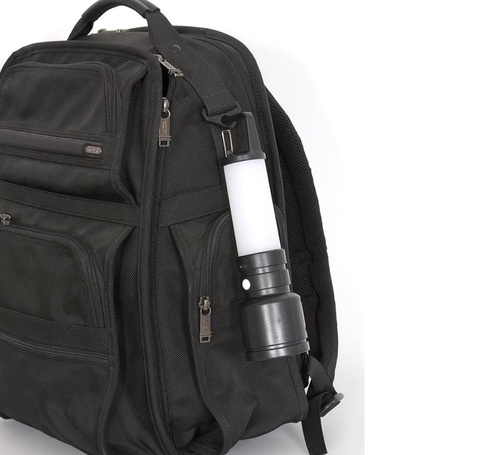 2-in-1 Recycled ABS Plastic Rechargeable Flashlight with Lantern