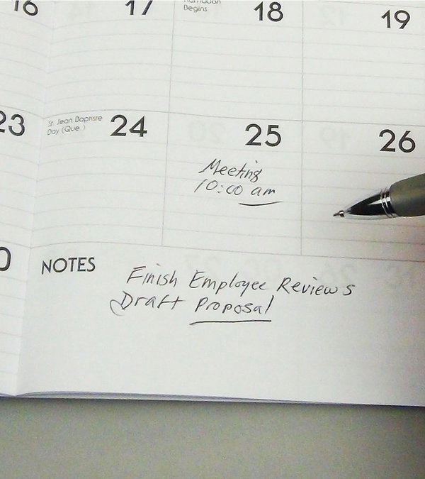 Classic Date Log Planner