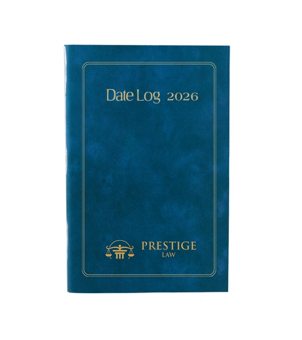 Classic Date Log Planner 2026