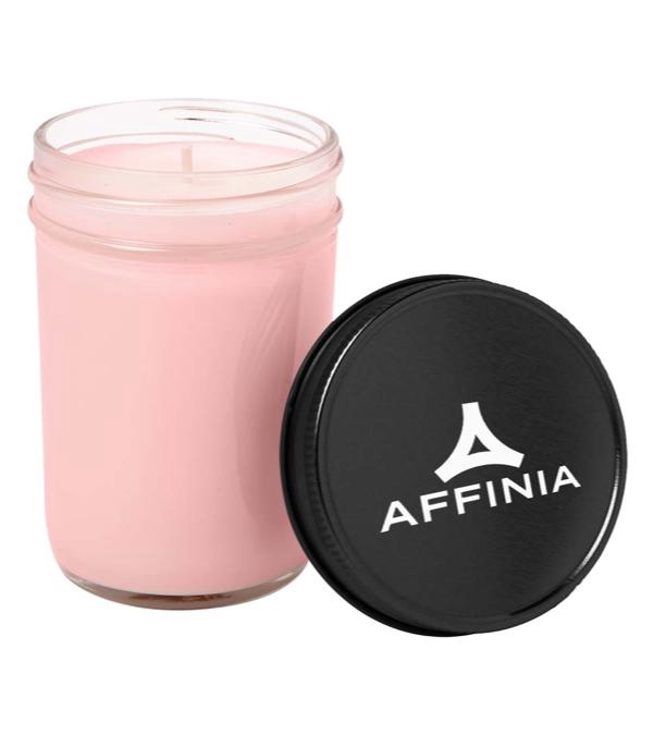 Jelly Jar Candle with Black Lid