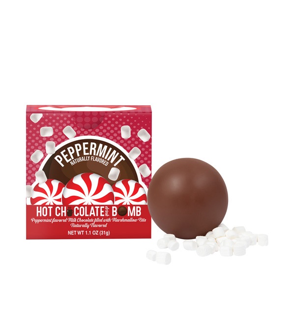 Hot Cocoa Bomb - Peppermint Flavor