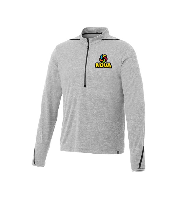 Men's DEGE Eco Knit Half Zip - Embroidered
