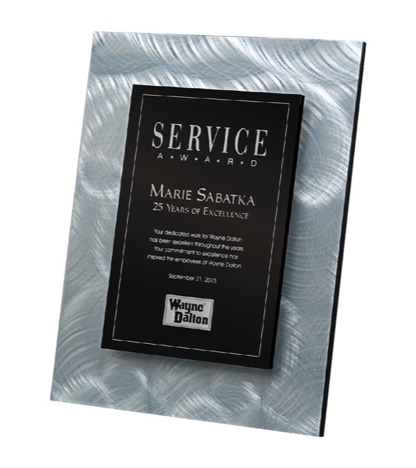 Silver Wall Plaque