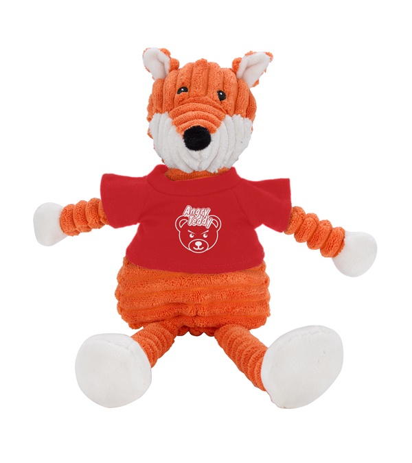 Teddy Bear Cordies with T-Shirt - Fox