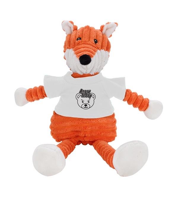 Teddy Bear Cordies with T-Shirt - Fox