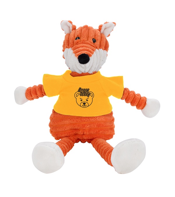 Teddy Bear Cordies with T-Shirt - Fox