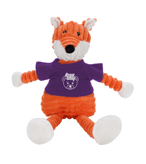 Teddy Bear Cordies with T-Shirt - Fox