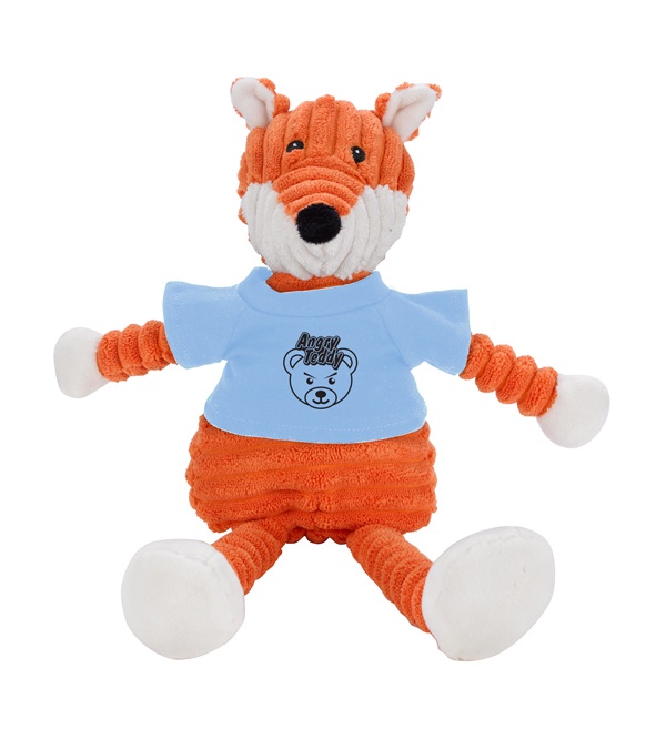 Teddy Bear Cordies with T-Shirt - Fox