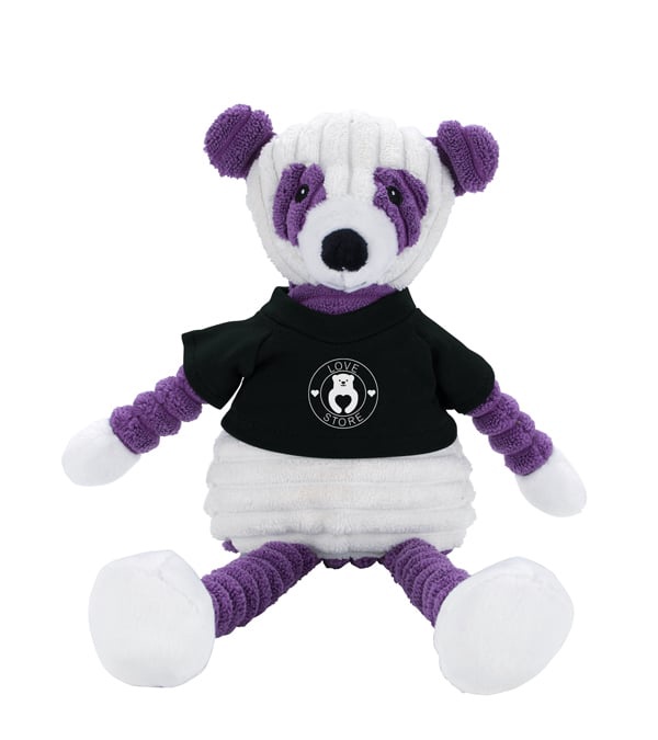 Teddy Bear Cordies with T-Shirt - Panda
