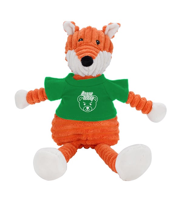 Teddy Bear Cordies with T-Shirt - Fox