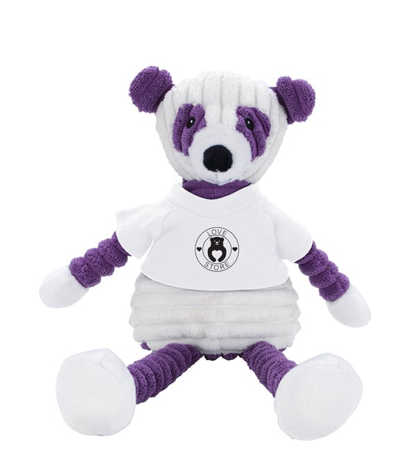 Teddy Bear Cordies with T-Shirt - Panda