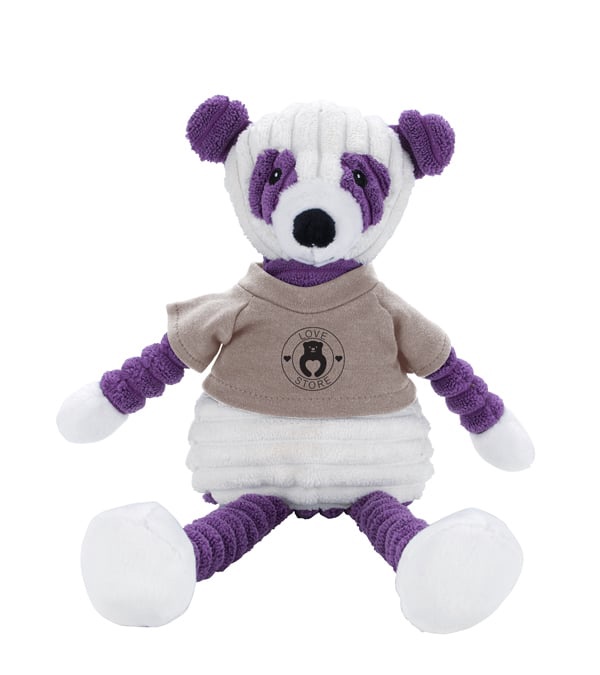 Teddy Bear Cordies with T-Shirt - Panda