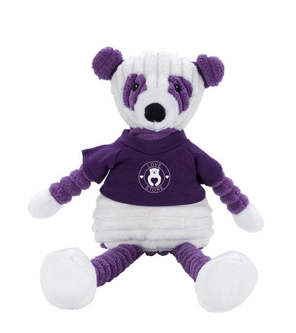 Teddy Bear Cordies with T-Shirt - Panda