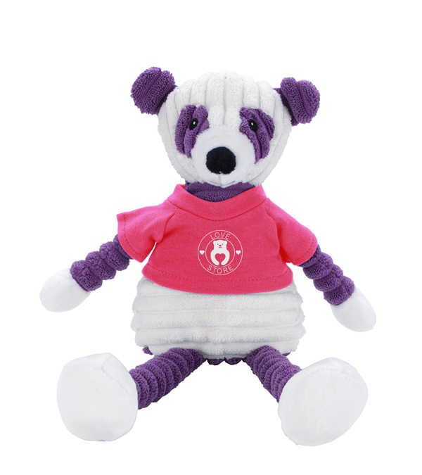 Teddy Bear Cordies with T-Shirt - Panda